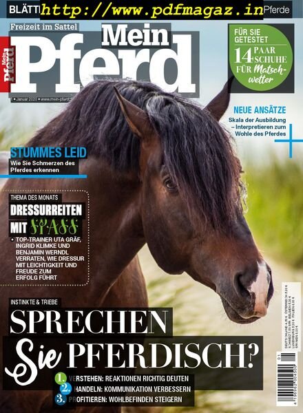 Mein Pferd – Dezember 2019 Cover