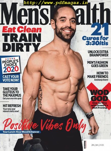 Men’s Health Australia – January 2020 Cover