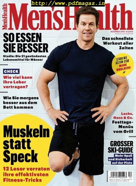 Men’s Health Germany – Dezember 2019 Cover
