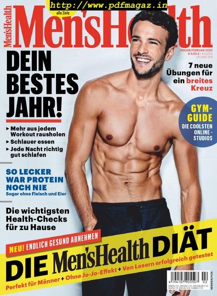 Men’s Health Germany – Januar 2020 Cover