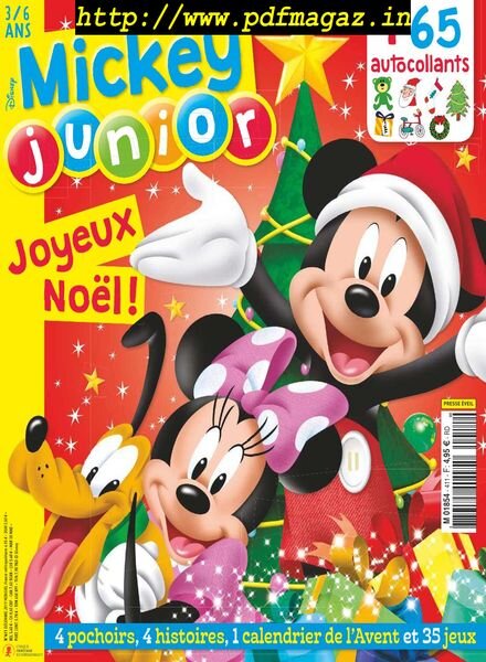 Mickey Junior – decembre 2019 Cover