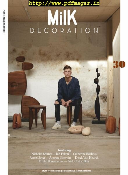 MilK Decoration – decembre 2019 Cover