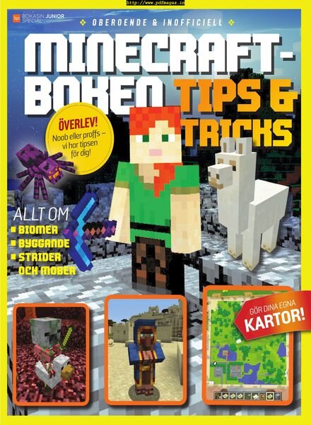 Minecraft-boken Tips & Triks – november 2019 Cover
