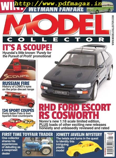 Model Collector – January 2020 Cover