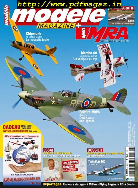 Modele Magazine – decembre 2019 Cover