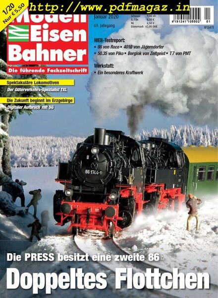 ModellEisenBahner – Januar 2020 Cover