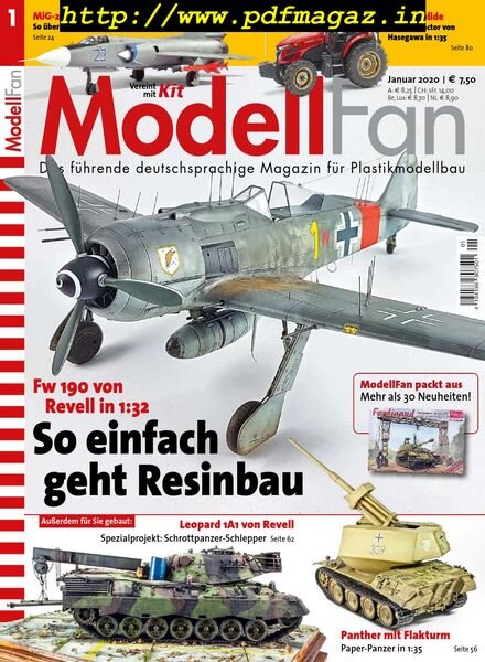 ModellFan – Januar 2020 Cover