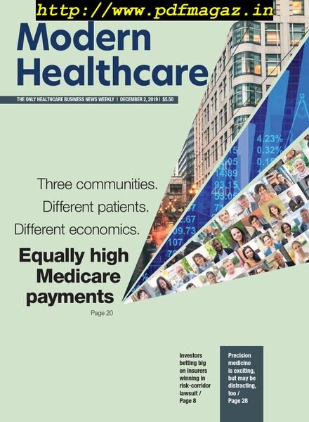 Modern Healthcare – December 02, 2019 Cover