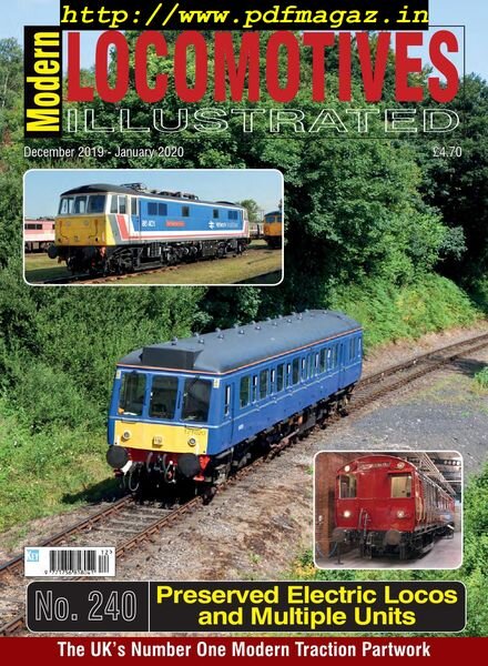 Modern Locomotives Illustrated – Issue 240 – December 2019 – January 2020 Cover