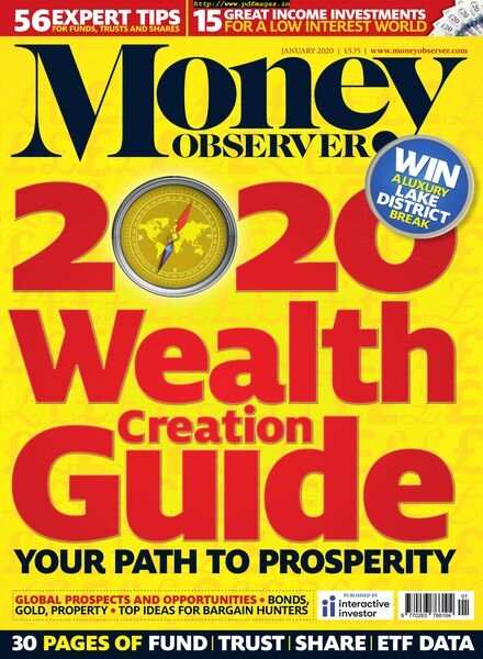 Money Observer – January 2020 Cover