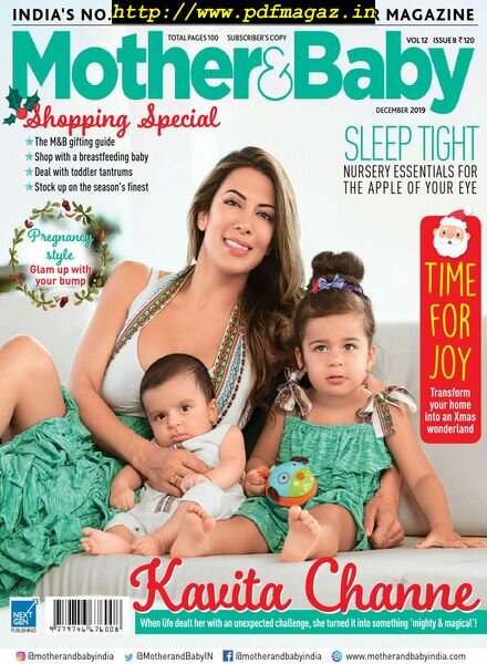 Mother & Baby India – December 2019 Cover