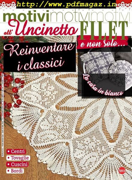 Motivi all’Uncinetto – Novembre-Dicembre 2019 Cover