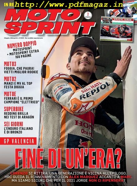 Moto Sprint – 19 Novembre 2019 Cover