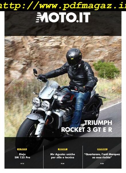 Moto.it Magazine – 3 Dicembre 2019 Cover