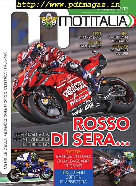Moto.italia – Marzo 2019 Cover