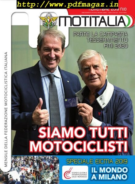 Moto.italia – Novembre 2019 Cover