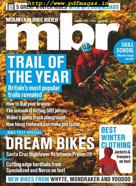 Mountain Bike Rider – January 2020 Cover