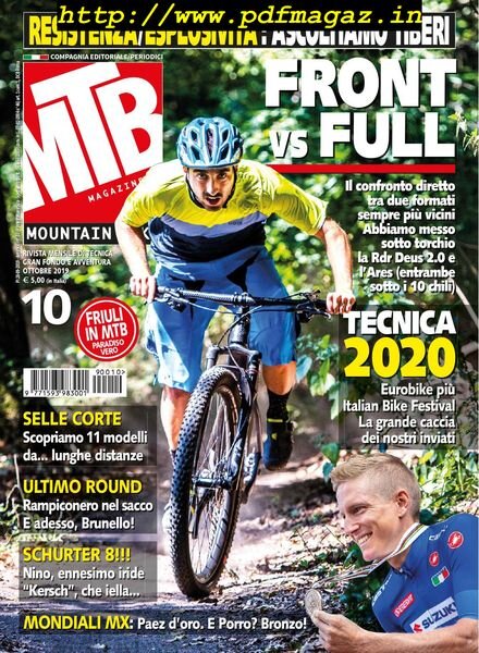 MTB Magazine – Ottobre 2019 Cover
