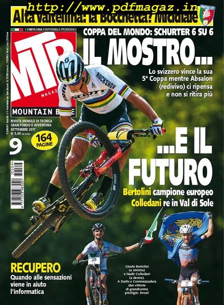 MTB Magazine – Settembre 2017 Cover