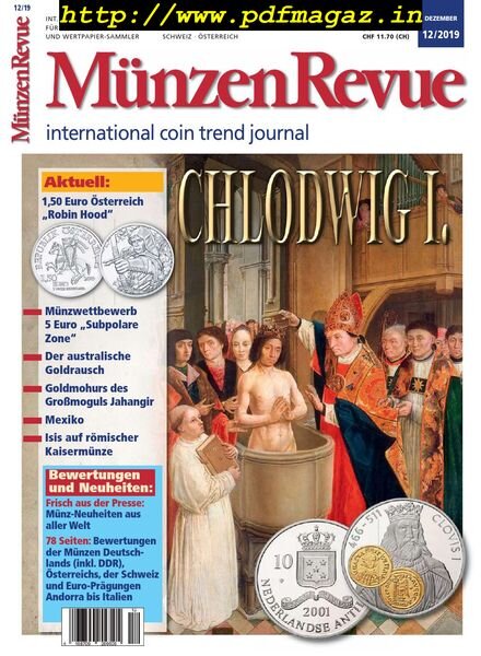MunzenRevue – Dezember 2019 Cover
