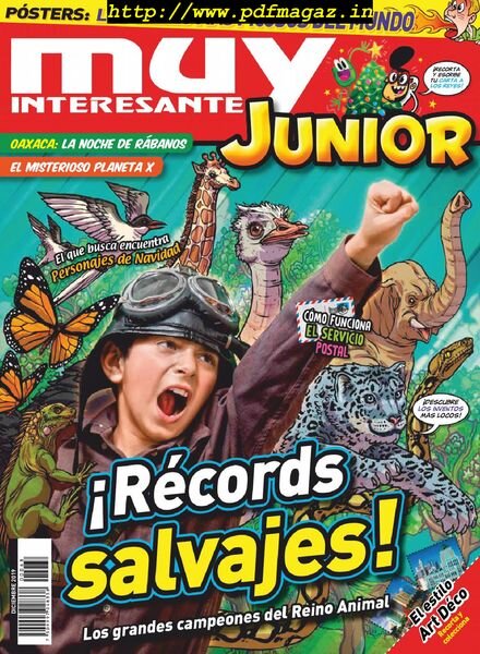 Muy Interesante Junior Mexico – diciembre 2019 Cover