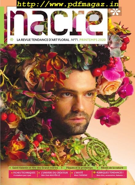 Nacre Magazine – janvier 2020 Cover