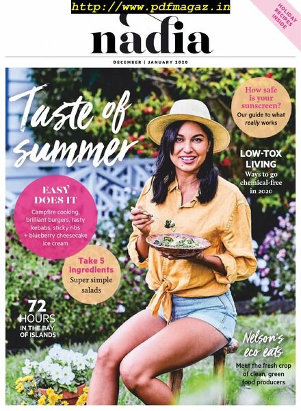 Nadia – December-January 2019 Cover