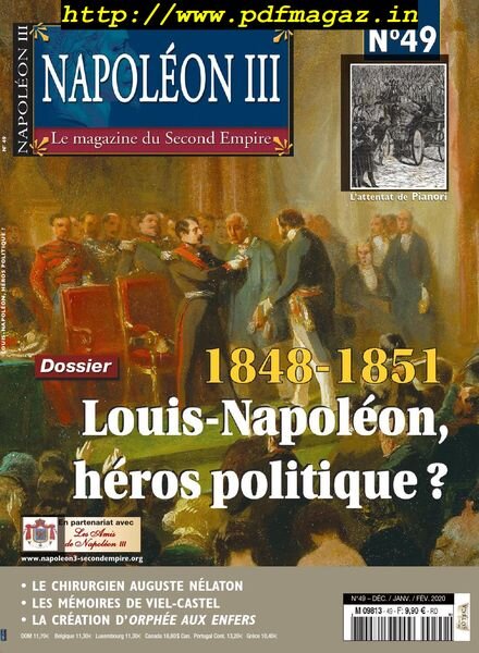 Napoleon III – decembre 2019 Cover