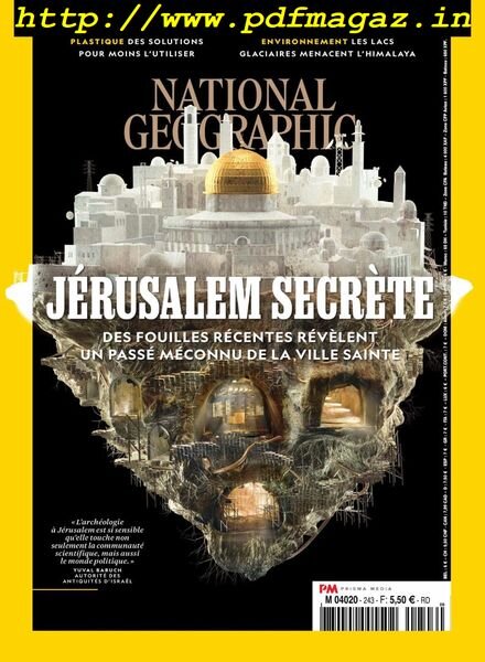 National Geographic France – Decembre 2019 Cover
