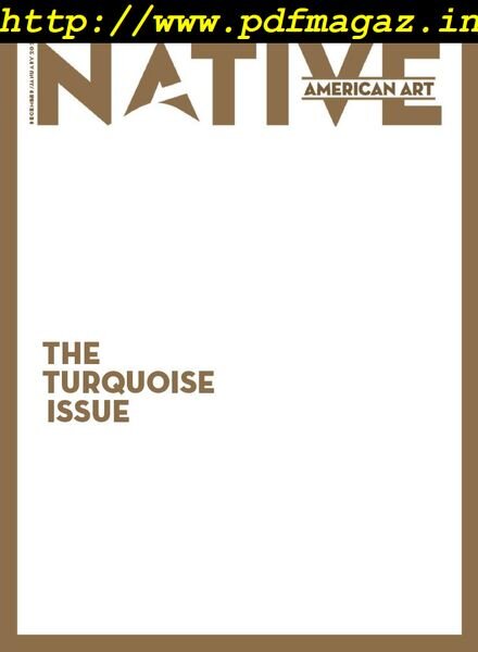 Native American Art – December-January 2019 Cover