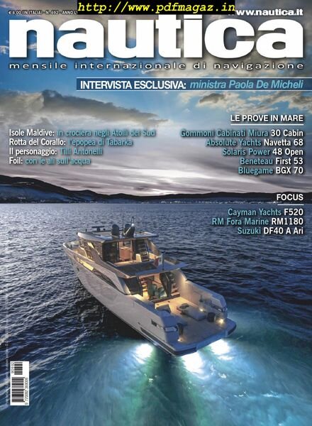 Nautica – dicembre 2019 Cover