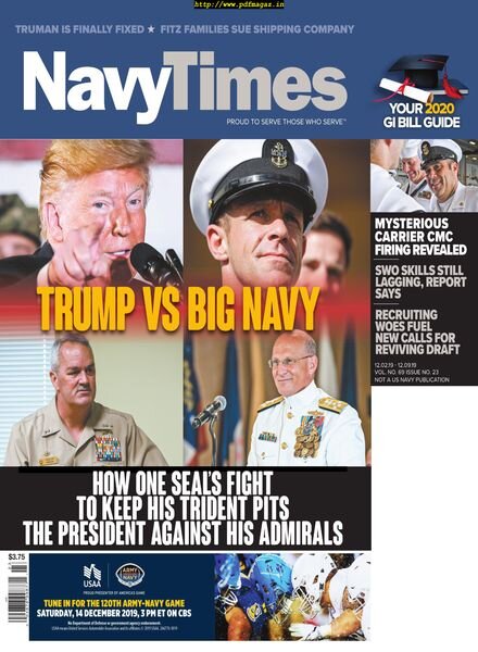 Navy Times – 02 December 2019 Cover