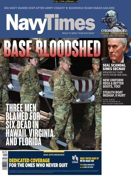 Navy Times – 16 December 2019 Cover