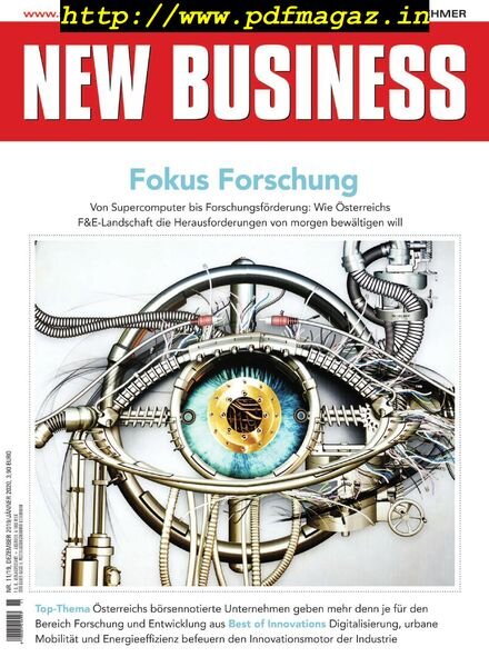 New Business – Dezember 2019 Cover