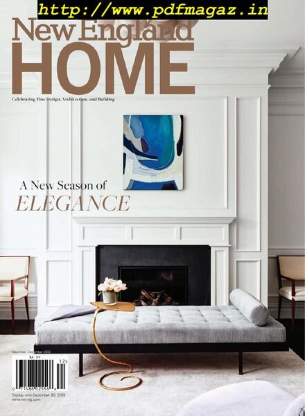 New England Home – November-December 2019 Cover