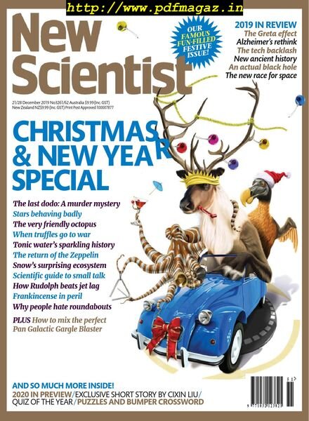 New Scientist Australian Edition – 21 December 2019 Cover