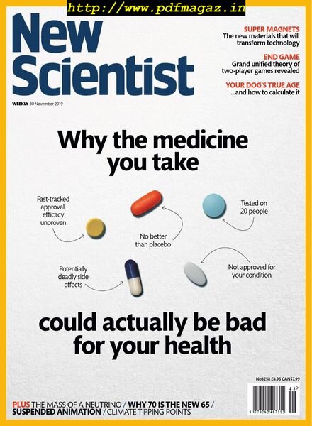 New Scientist International Edition – November 30, 2019 Cover