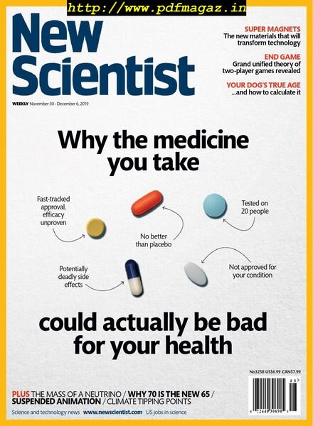 New Scientist – November 30, 2019 Cover