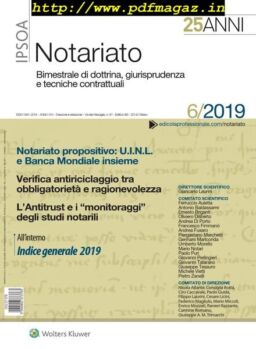 Notariato – Novembre 2019