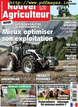 Nouvel Agriculteur – novembre 2019