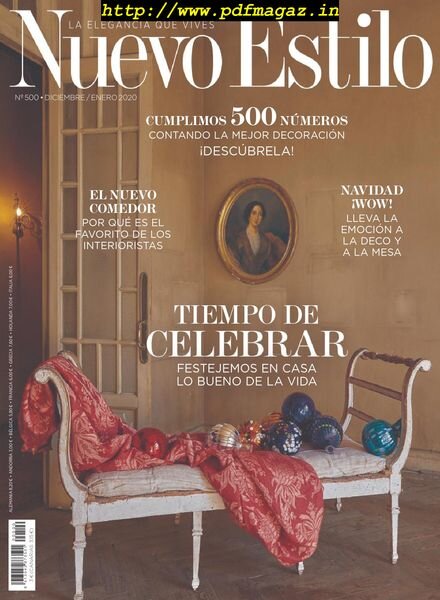 Nuevo Estilo – diciembre 2019 Cover