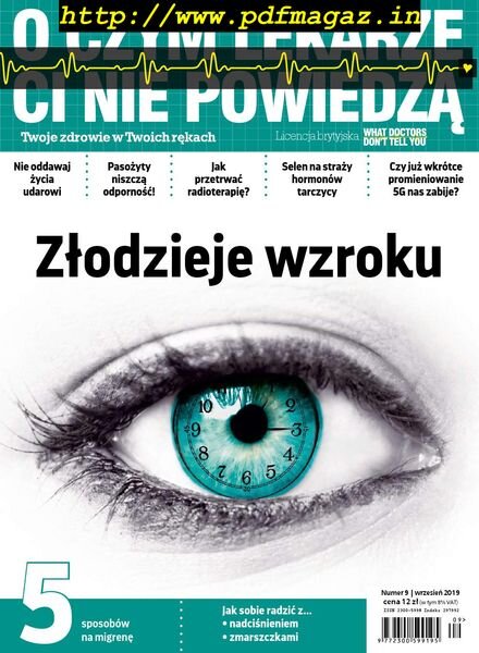 O Czym Lekarze Ci Nie Powiedza – Wrzesien 2019 Cover
