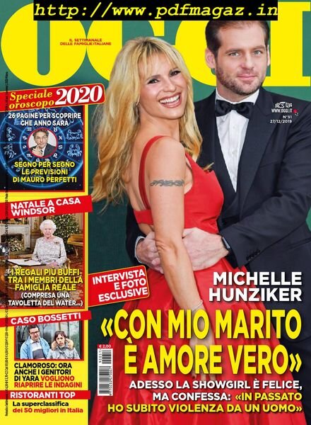 Oggi – 26 dicembre 2019 Cover