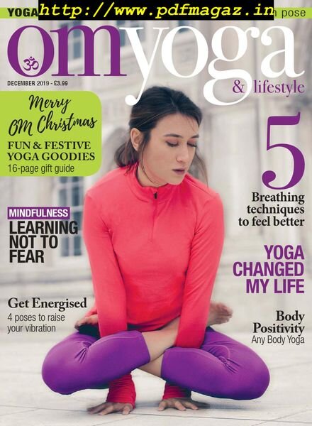 OM Yoga Magazine – December 2019 Cover