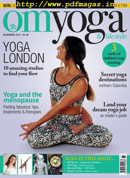 Om Yoga Magazine – November 2019 Cover