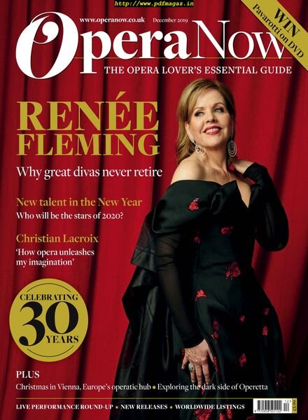 Opera Now – December 2019 Cover