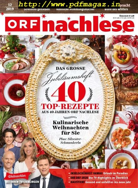 ORF nachlese – November 2019 Cover