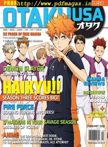Otaku – February 2020 Cover