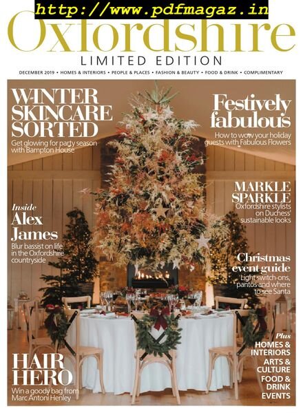Oxfordshire Limited Edition – December 2019 Cover