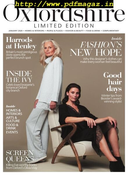 Oxfordshire Limited Edition – January 2020 Cover